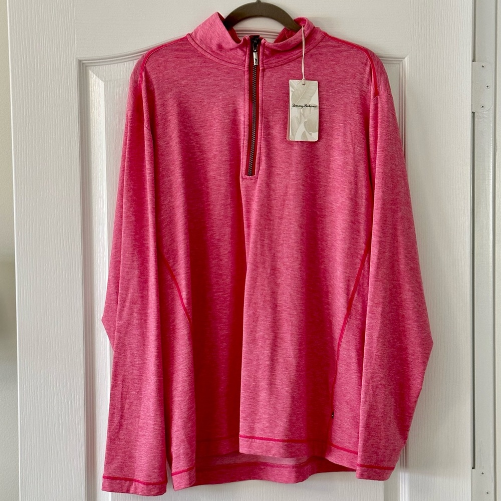 Tommy Bahama Men’s XL Island Zone 1/4 Zip. NWT